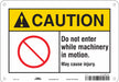 Safety Sign 7 in x 10 in Aluminum