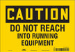 Safety Sign 7 inx10 in Vinyl