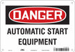 Safety Sign 7 in x 10 in Aluminum