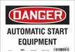 Safety Sign 7 in x 10 in Vinyl