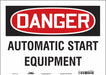 Safety Sign 10 in x 14 in Vinyl