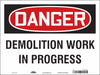 Safety Sign 18 in x 24 in Vinyl