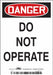 Safety Sign 10 inx14 in Magnetic Vinyl