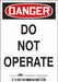 Safety Sign 5in x 3.5in Vinyl