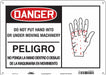 Safety Sign 10 inx14 in Aluminum