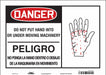 Safety Sign 10 in x 14 in Vinyl