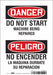 Safety Sign 10 inx7 in Vinyl