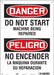 Safety Sign 14 inx10 in Vinyl