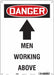 Safety Sign 14 in x 10 in Polyethylene
