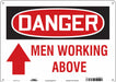 J6936 Safety Sign 10 inx14 in Polyethylene