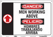 Safety Sign 10 inx14 in Polyethylene
