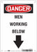 Safety Sign 10 in x 7 in Polyethylene