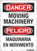 Safety Sign 14 inx10 in Aluminum
