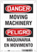 Safety Sign 10 in x 7 in Polyethylene
