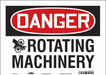 Safety Sign 10 in x 14 in Vinyl