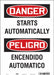 Safety Sign 14 in x 10 in Vinyl