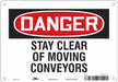 Safety Sign 7 inx10 in Polyethylene