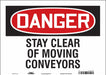 Safety Sign 10 in x 14 in Vinyl