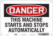 Safety Sign 7 in x 10 in Polyethylene