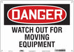Safety Sign 10 inx14 in Aluminum