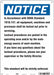Safety Sign 14 inx10 in Aluminum
