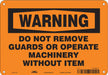 Safety Sign 7 in x 10 in Aluminum