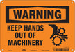 Safety Sign 7 in x 10 in Polyethylene