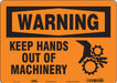 Safety Sign 10 in x 14 in Polyethylene