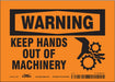 Safety Sign 5 inx7 in Vinyl