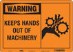 Safety Sign 10 in x 14 in Aluminum