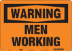 Safety Sign 10 inx14 in Aluminum