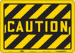 Safety Sign 10 in x 14 in Polyethylene