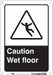 Safety Sign 10 in x 7 in Aluminum
