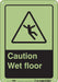 Safety Sign 10 inx7 in Polyethylene