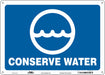 J9966 Safety Sign 10 in x 14 in Polyethylene