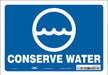 J9966 Safety Sign 7 in x 10 in Vinyl