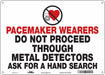 Safety Sign 10 inx14 in Polyethylene
