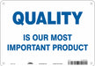 Safety Sign 7 in x 10 in Aluminum