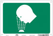 Safety Sign 7 in x 10 in Aluminum