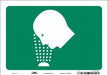 Safety Sign 7 in x 10 in Vinyl