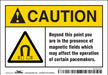 Safety Sign 3 1/2 inx5 in Vinyl