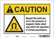 Safety Sign 7 inx10 in Vinyl