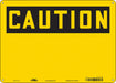 Safety Sign 10 inx14 in Aluminum