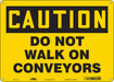 Safety Sign 10 in x 14 in Aluminum