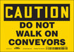 Safety Sign 5 in x 7 in Vinyl