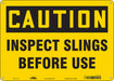Safety Sign 10 in x 14 in Polyethylene