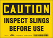Safety Sign 5 in x 7 in Vinyl