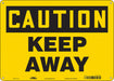 Safety Sign 10 in x 14 in Aluminum