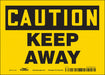 Safety Sign 5 in x 7 in Vinyl