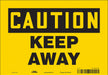 Safety Sign 7 in x 10 in Vinyl